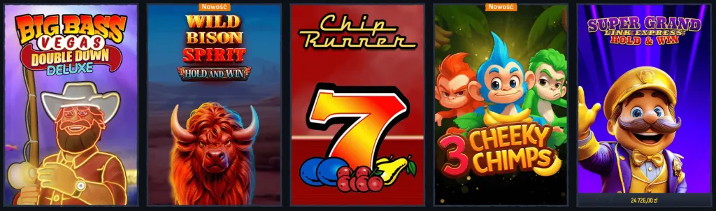 Oferta gier w Mafia Casino